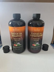 First Botany Castor Oil Shampoo & Conditioner Thickening Formula 16.0 Fl Oz Each - Picture 1 of 6