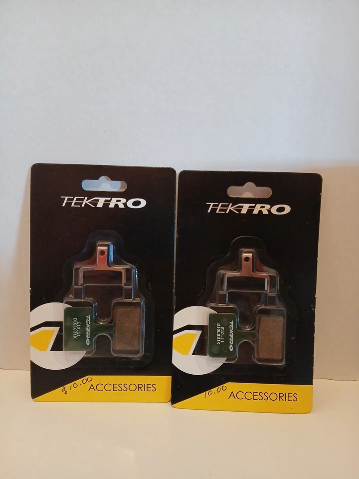 2 pares de pastillas de freno de disco metálicas de alto rendimiento Tektro E10.11  Foto 1 de 2