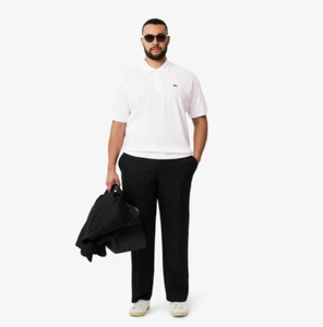 New Lacoste Men's Polo Shirt Top Short Sleeve Classic Fit L.12.12 Original Piqué - Picture 1 of 2