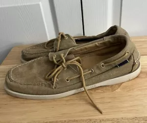 MOCASINES SEBAGO PARA HOMBRE 13 M MUELLES CON CORDONES Beige Tostado - Imagen 1 de 8