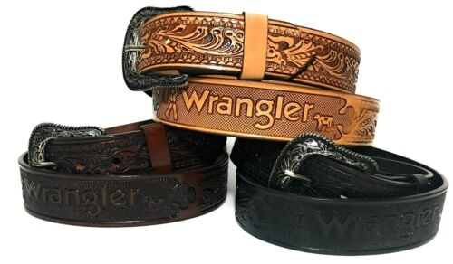 MEN'S WESTERN LEATHER BELT.1.5 inch wide HAND CRAFTED COWBOY RODEO BELT