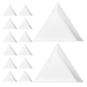 40pcs Triangle Bead Sorting Trays for Rhinestones and Nail Art Plastic Storage - Picture 1 of 12