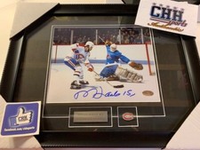 Rejean HOULE #15 - Montreal Canadiens signed 8x10 photo Autographed Frame COA