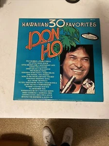 Don Ho "Hawaiian 30 Favorites" Suffolk Marketing, Inc. LP 1979 - Picture 1 of 3