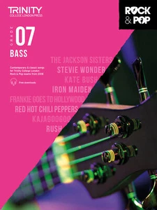 Bajo Trinity Rock & Pop 2018 - grado 7 BGTR BK AUD - Imagen 1 de 1