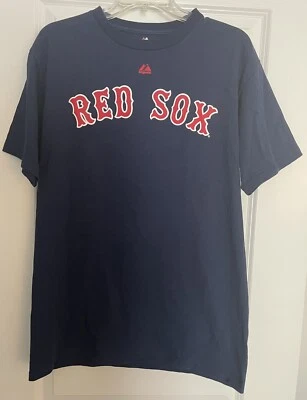 Футболка Boston Red Sox Jacoby Ellsbury от Majestic темно-красная для взрослых M #2 - Изображение 1 из 4