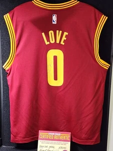 🏀Kevin Love Autographed Cleveland Cavaliers Authentic Away Adidas Jersey HEAT🏀 - Picture 1 of 7