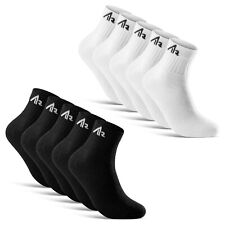 10 Paar Sportsocken Quarter Socken Tennissocken Kurz Herren Damen Baumwolle i1R