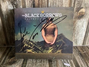 THE BLACK SORROWS FAITHFUL SATELLITE ORIGINAL CD COVER JOE CAMILLERI AUTOGRAPH - Bild 1 von 5