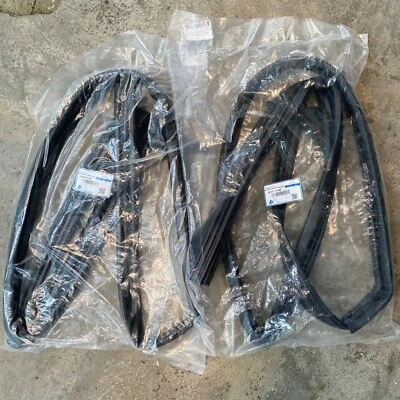 97-04 para Nissan Navara D22 Frontier puerta cristal fieltro canal goma sello Foto 1 de 4