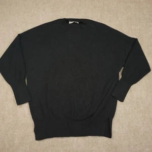 Abercrombie Fitch Soft AF Sweater Womens XS Black Crew Neck Long Sleeve - Picture 1 of 14