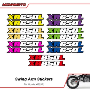For Honda XR650L Motorcycle Accessories Swingarm Decal Sticker Graphics Kit 2pcs - Foto 1 di 16