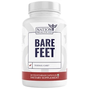 Nation Health MD BARE FEET Advanced Fungus Eliminator & Toenail Fungus Treatment - Picture 1 of 6