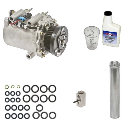 Compresor de aire acondicionado Omega para Pontiac Aztek 2001-2005 con kit de reparación de aire acondicionado Foto 1 de 2