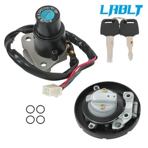 Fuel Gas Cap Ignition Switch For Kawasaki KL600 KLR650 87-07 KL250 KLR250 86-05 - Picture 1 of 12