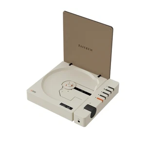 R300 CD Player Bluetooth Portable Desktop Retro CD Player for Home Fiber Outp... - Picture 1 of 2