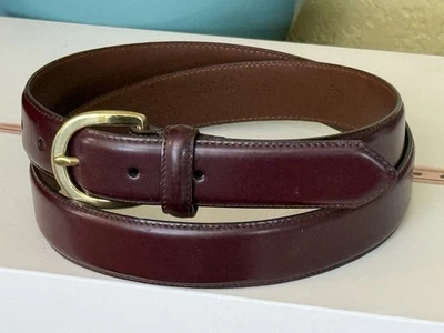 Cinturón Coach Hombre 36/90 Cuero Caoba Borgoña 3921 Foto 1 de 4