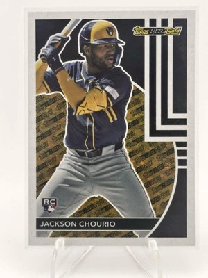 2024 Topps Update Series - Topps Black Gold #BG-25 Jackson Chourio (RC) - Image 1 of 2