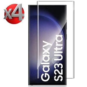[4 Pezzi] VETRO TEMPERATO Per SAMSUNG GALAXY S23 ULTRA S 23 PELLICOLA SCHERMO 9H - Zdjęcie 1 z 11