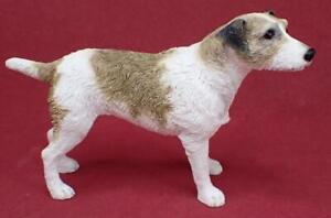 LEONARDO WIRE HAIRED JACK RUSSELL FIGURE / ORNAMENT TERRIER DOG