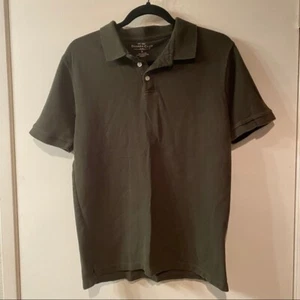 Olivgrünes Sahara Club Herren Poloshirt Größe M 100% Baumwolle - Bild 1 von 3