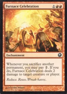 2X HORNO CELEBRACIÓN 90/249 CICATRICES DE MIRRODIN MTG MAGIC LP X2 (yourdeckbuilder) - Imagen 1 de 1