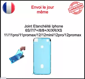 Joint Etanchéité Iphone 6S 7 8 SE X XR XS XSM 11 12 13 14 15 16 Pro Adhésif Lcd - Imagen 1 de 21