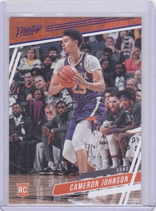 2019-20 Panini Chronicles Prestige Cameron Johnson Blue RC /99 Phoenix Suns #55