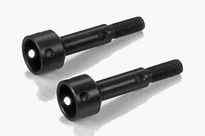 53499 Tamiya TRF414M Wheel Axle (x2) Assy Univ Shaft (x2) OP-499/TA04/TB02/47195 - Image 1 of 2