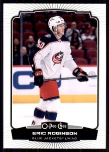 2022-23 UD O-Pee-Chee OPC Base #480 Eric Robinson - Columbus Blue Jackets