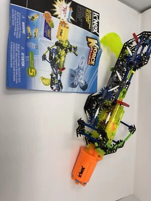 K’Nex K Force Super Strike Rotoshot Blaster Building Set Complete w Box/Manual - Image 1 of 4