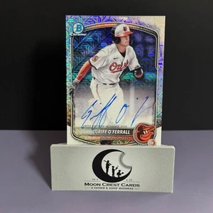 Mango O'Ferrall (Auto | Mega Mojo Refractor) -- 2025 Bowman Chrome #BMA-GO - Imagen 1 de 5