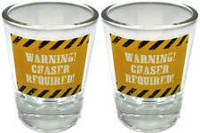 Chaser Required - 2oz Novelty Shot Glass - 2 Piece Set
