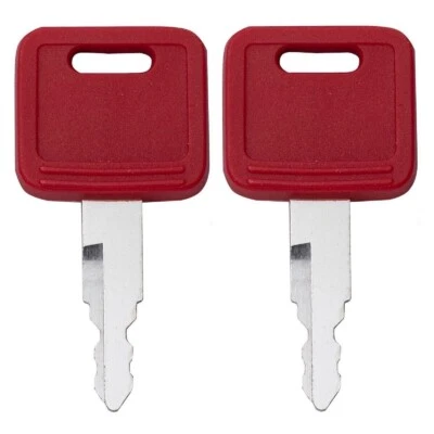 2 John Deere & Hitachi Excavator Ignition Keys AT194969 H800 - Image 1 of 4