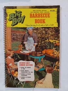 Vintage Cookbook BIG BOY BARBECUE BOOK Grill Reference Recipe Guide 1970 bbq - Picture 1 of 5