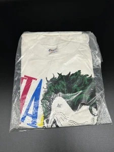Vintage NOS Single Stitch Joker HAHA TShirt Graphitti 1987 White Large Stedman! - Picture 1 of 23