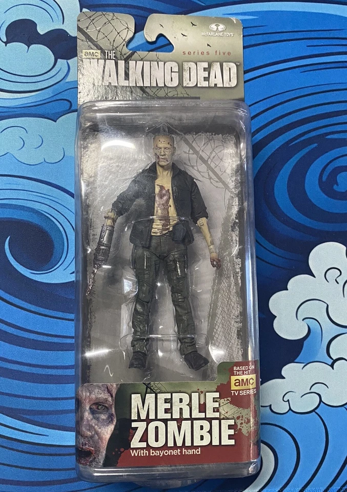 amc The Walking Dead Merle Zombie Bayonet Hand figure Tv Series 5 McFarlane Toys - Image 1 of 1