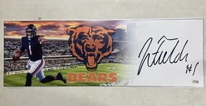 JUSTIN FIELDS signed 12x36 Panoramafoto — RIESIGE Unterschrift und Beckett COA - Bild 1 von 3