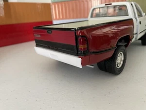 3D Printed Roll Pan Rear Bumper for 1/18 Anson Dodge Ram 3500 Dually 1995 JRL - Picture 1 of 4