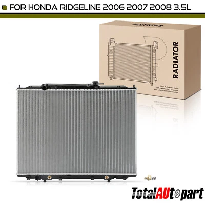 Radiador com refrigerador de óleo de transmissão para Honda Ridgeline 2006-2008 V6 3.5L automático - Imagem 1 de 4