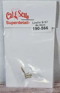 Cal Scale 190-566 Brass Leslie Air Horn S-5T, 5 Chime HO Model Railroad Part - Picture 1 of 2