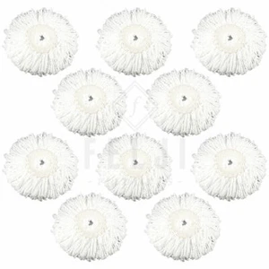 10 Pack Felji Microfiber Replacement Mop Pads for Hurricane PRO 360 Spin Mops - Picture 1 of 2