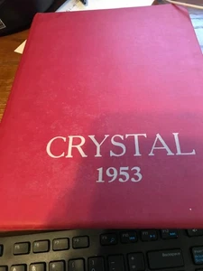 1953 CRYSTAL YEARBOOK WAUPACA HIGH SCHOOL WAUPACA WISCONSIN - Picture 1 of 4