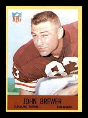 1967 Philadelphia #38 Johnny Brewer   EXMT/EXMT+ X3415032 - Image 1 of 3