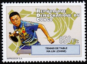Democratic Republic of The Congo 2012 Perf. Table Tennis 2012 Full N° 2104-2105 - Picture 1 of 7