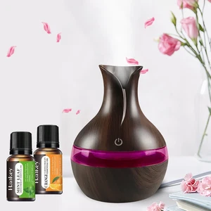 Mini USB Diffusor Luftbefeuchter mit 7 Farben LED Nachtlicht Aromatherapie Di - Bild 1 von 13