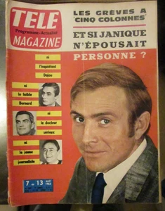 TV PROGRAM TV MAGAZINE April 7, 1963 JANIQUE AIMÉA - Picture 1 of 1