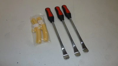 Ferro smontagomme 3x leva di montaggio 2x protezione cerchioni protezione cerchioni tyre iron sw-r - Immagine 1 di 4