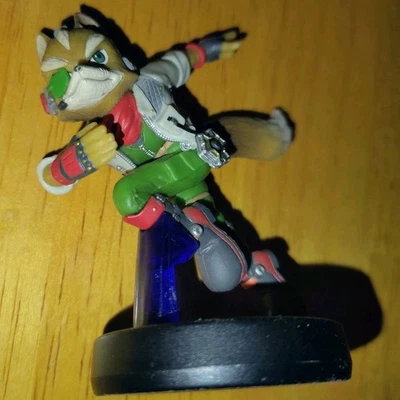 Fox McCloud Star Fox Amiibo Super Smash Bros. Nintendo Great Stocking Stuffer - Image 1 of 4