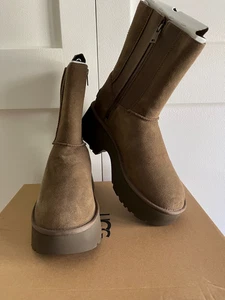 STIVALI HICKORY NUOVI CON SCATOLA UGG CLASSIC DOPPIA CUCITURA NUOVI ALTEZZE TAGLIA 11 - Foto 1 di 6